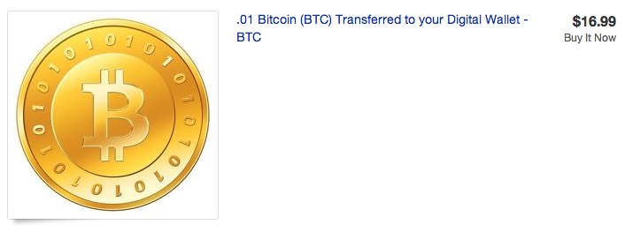 Уже сейчас на eBay можно купить Bitcoin за PayPal