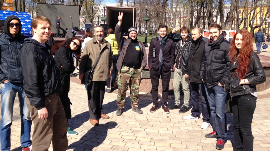 Участники первой встречи Биткоин сообщества Украины
